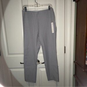 A New Day™  Skinny Ankle Hi Rise Gray Plaid Pants Women's Size 8R NWT